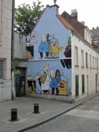 Comic Strip Wall